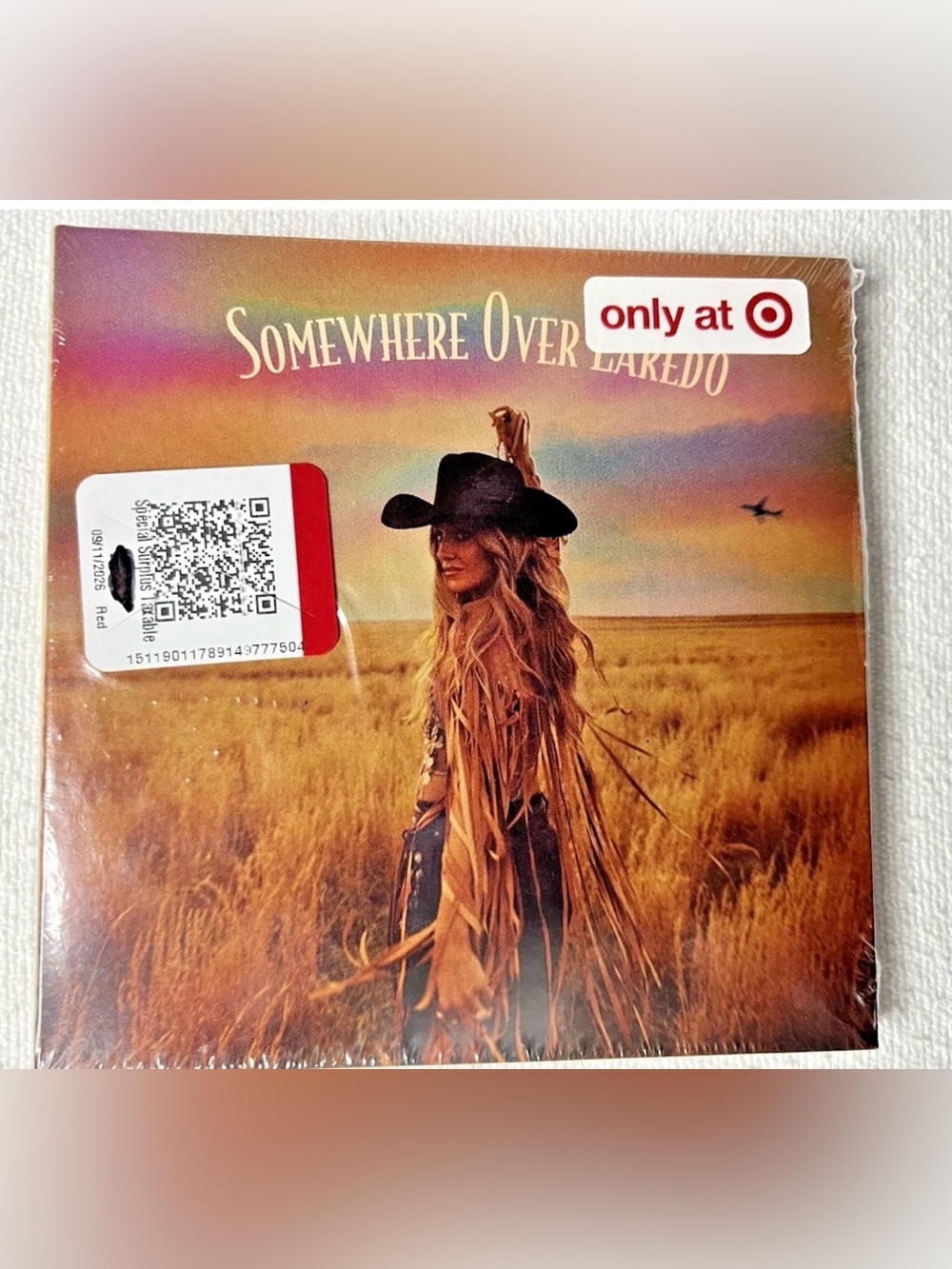 Lainey Wilson Somewhere Over Laredo/ 4x4xU New. Target Tiny Vinyl